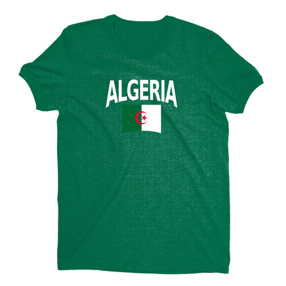 Algeria World Cup Plain Tee Unisex T-Shirt -- NYC Factory - Green
