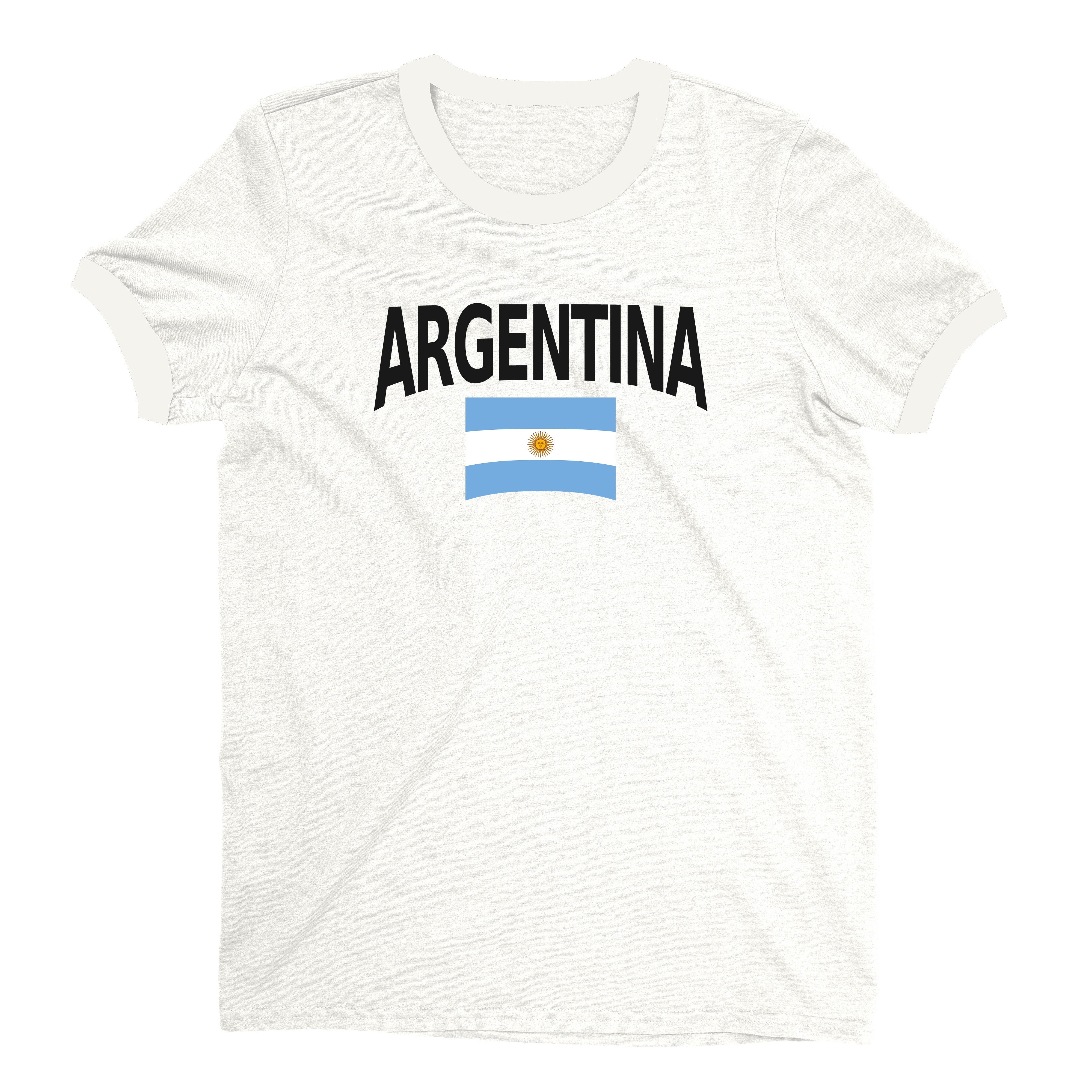 Argentina World Cup Plain Tee Unisex T-Shirt -- NYC Factory