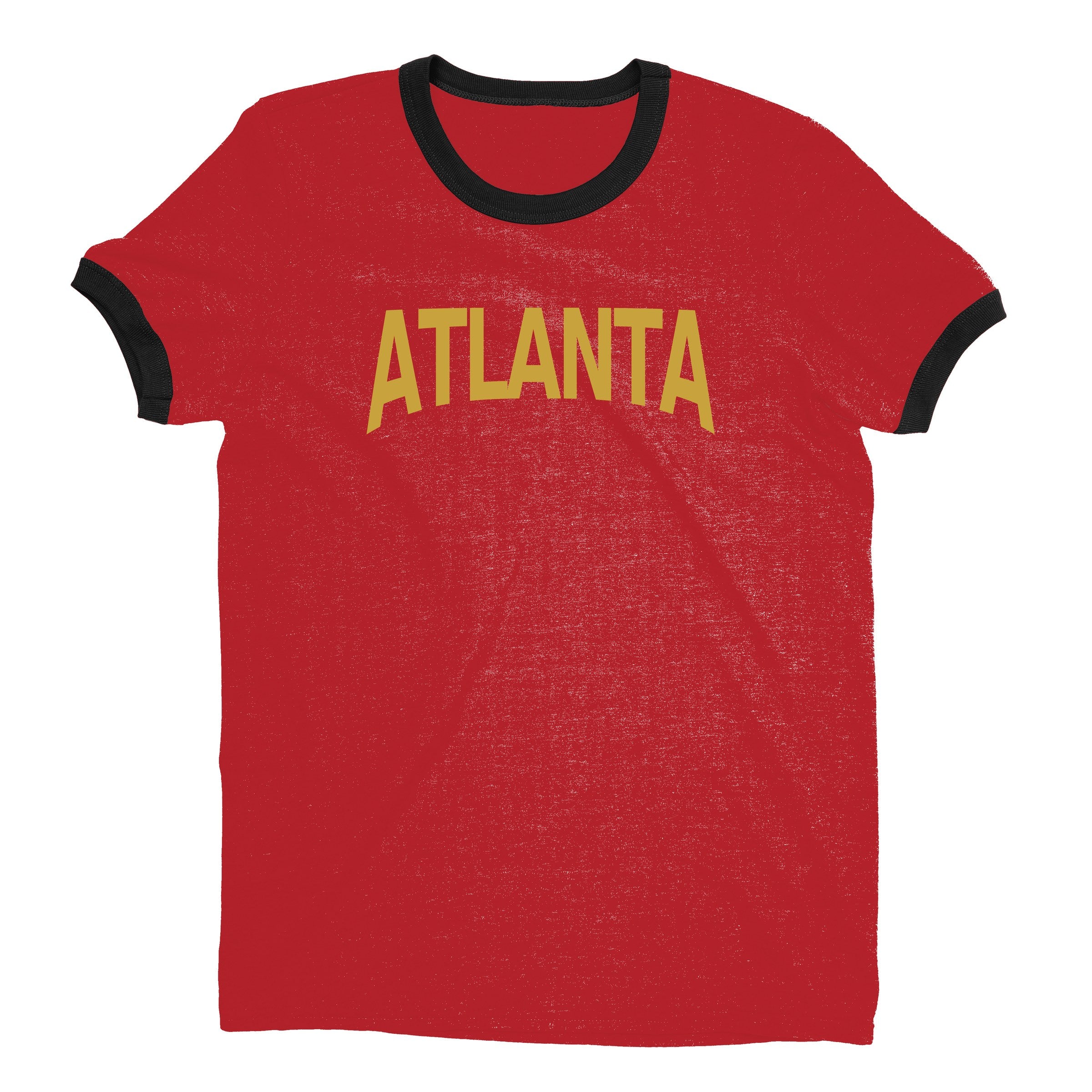 Atlanta Ringer Tee — Red