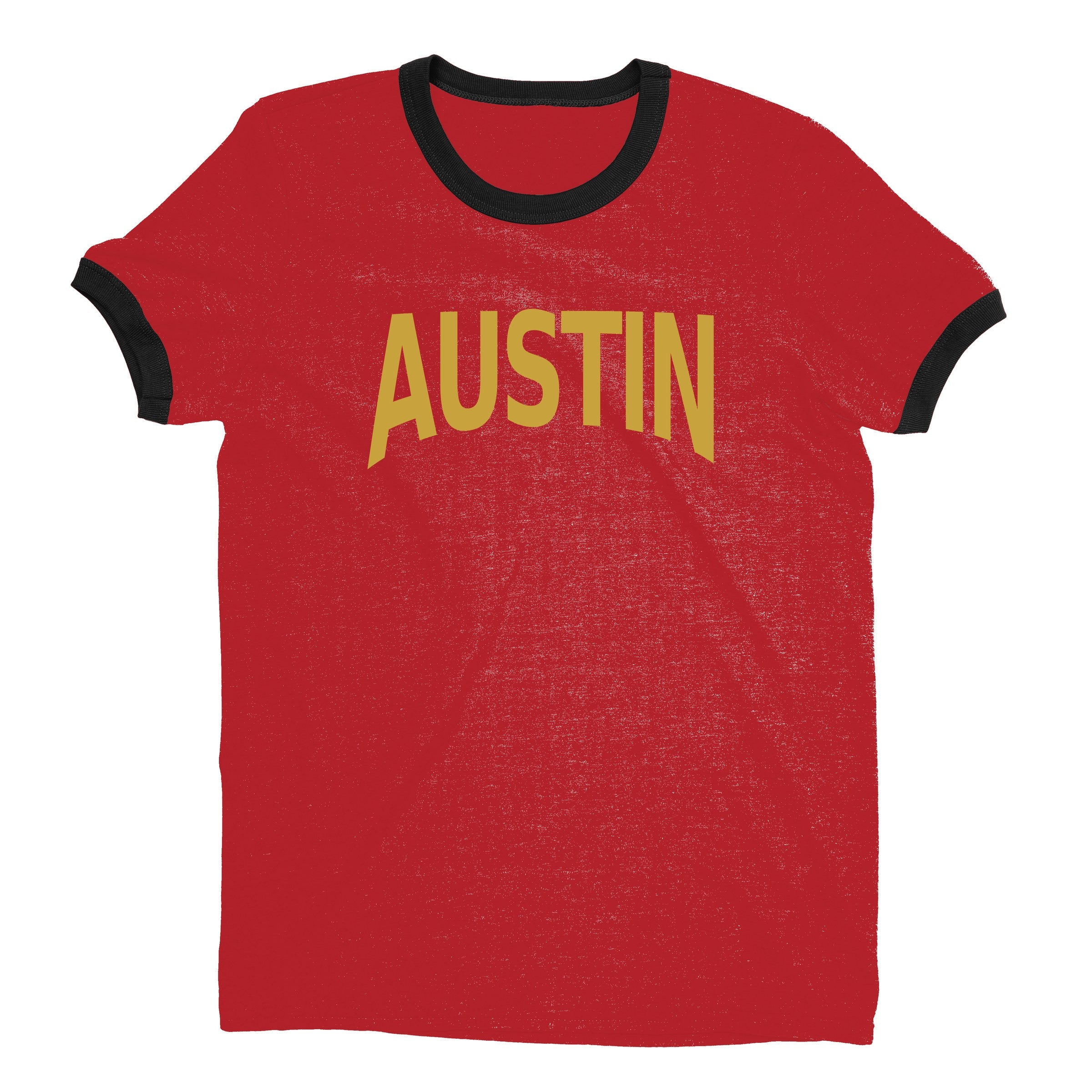 Austin Ringer Tee — Red