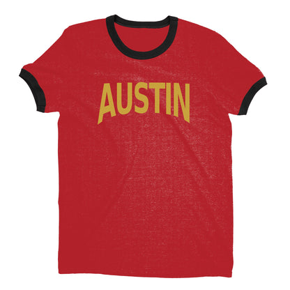 Austin Ringer Tee — Red