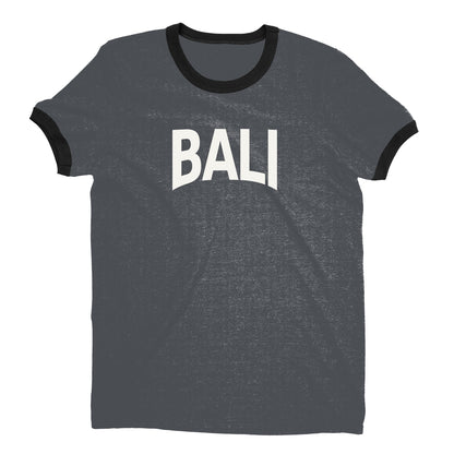 Bali Ringer Tee — Dark Heather