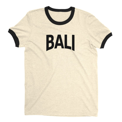 Bali Ringer Tee — Natural