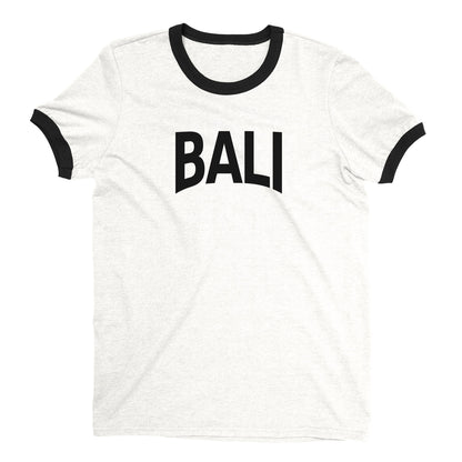 Bali Ringer Tee — White