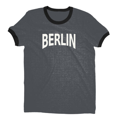 Berlin Ringer Tee — Dark Heather