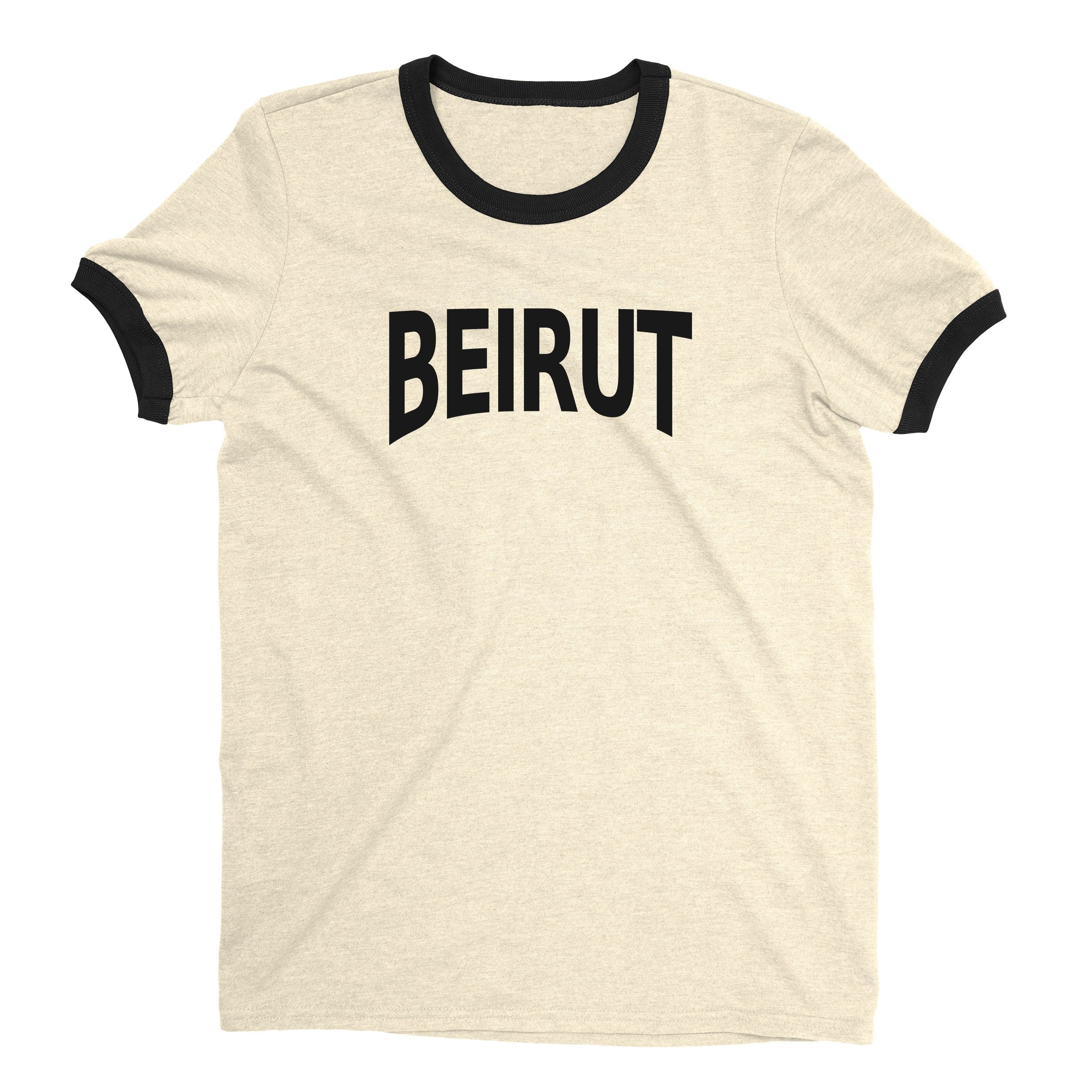 Beirut Ringer Tee — Natural