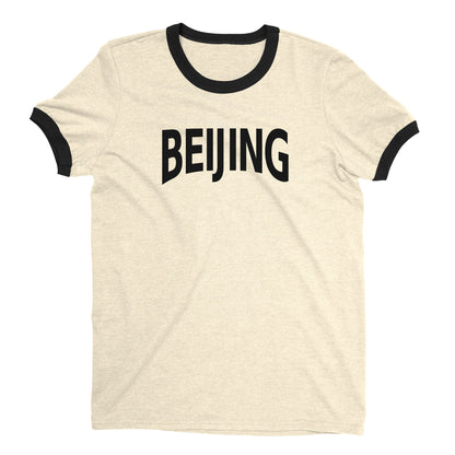 Beijing Ringer Tee — Natural