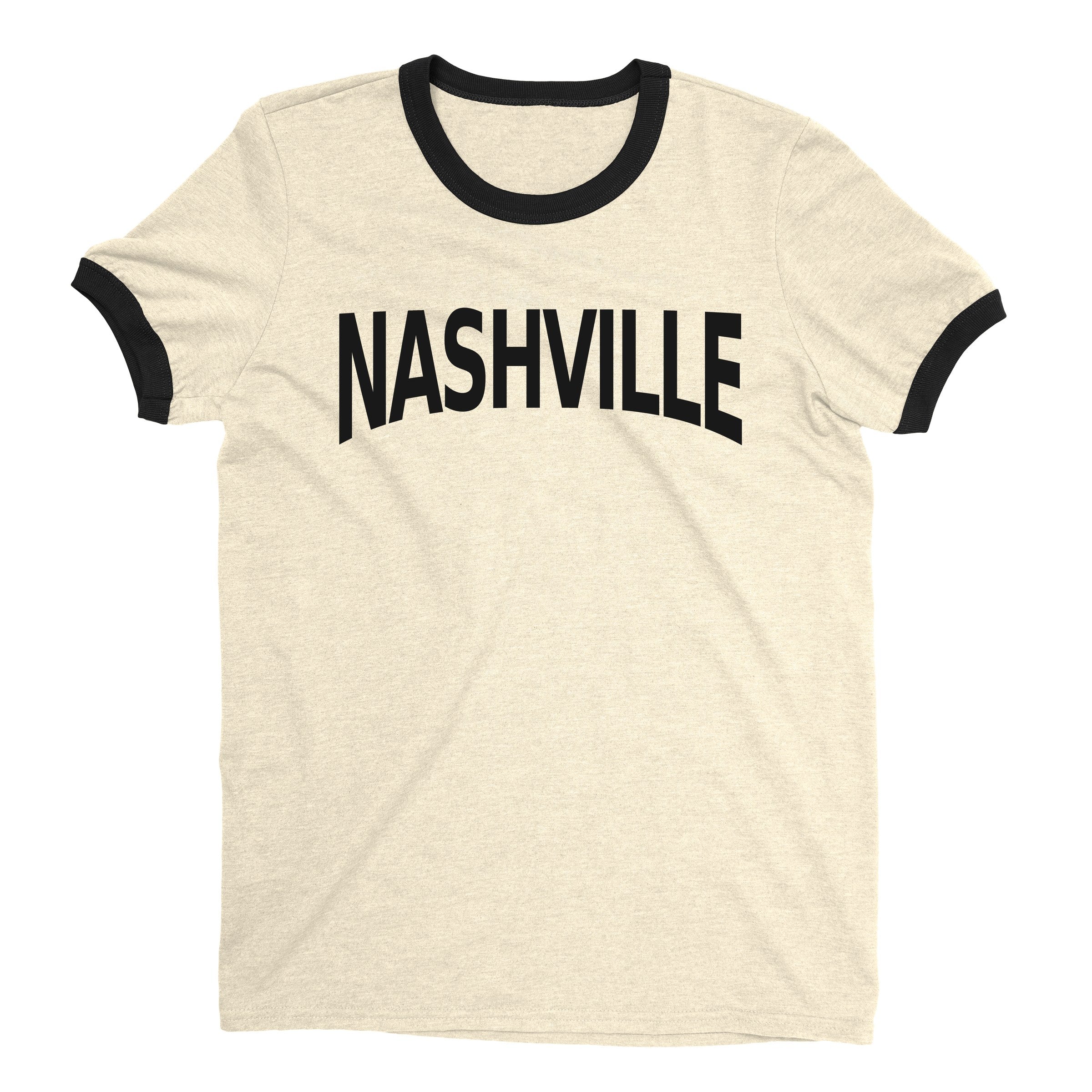 Nashville Ringer Tee — Natural