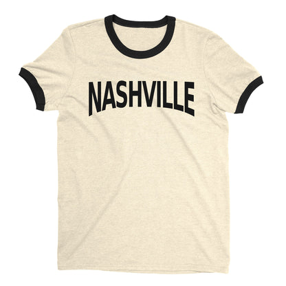Nashville Ringer Tee — Natural