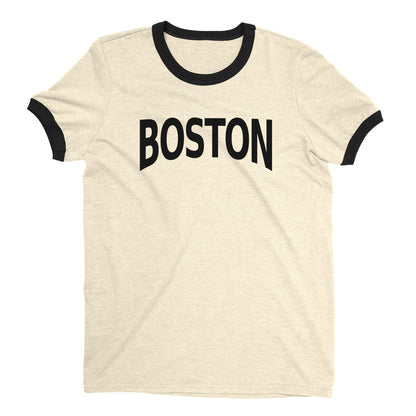 Boston Ringer Tee — Natural