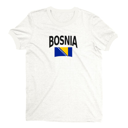 Bosnia and Herzegovina World Cup Plain Tee Unisex T-Shirt -- NYC Factory