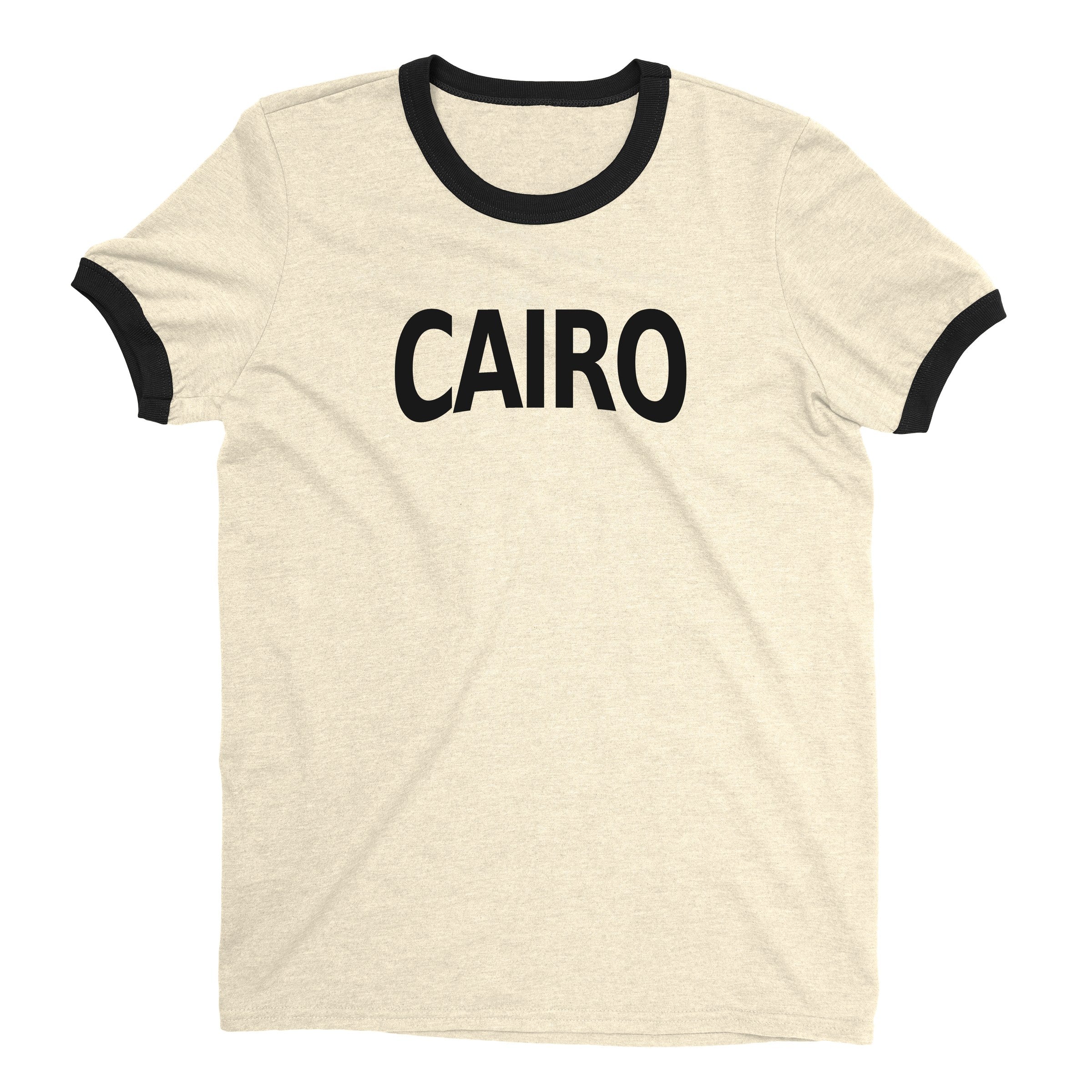 Cairo Ringer Tee — Natural