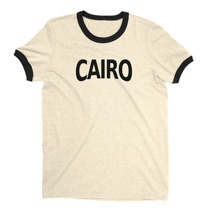 Cairo Ringer Tee — Natural