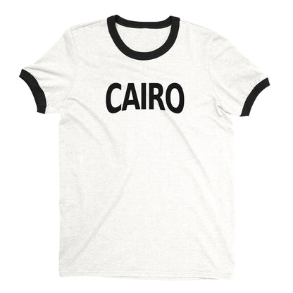 Cairo Ringer Tee — White