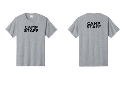 NYC Factory Camp Staff T-Shirt - Front + Back - Athletic Heather