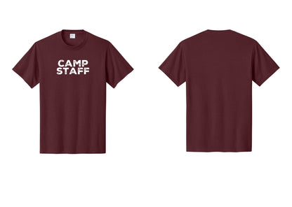 NYC Factory Camp Staff T-Shirt - Front Only - Athletic Maroon