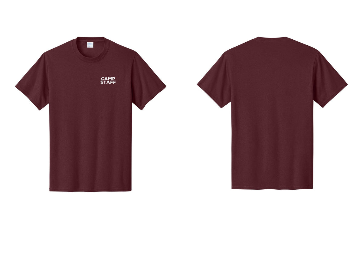 NYC Factory Camp Staff T-Shirt - Chest Only - Athletic Maroon