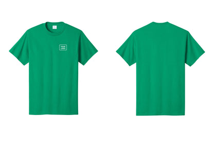 NYC Factory Custom Logo Camp Staff T-Shirt - Your Logo Only - Kelly