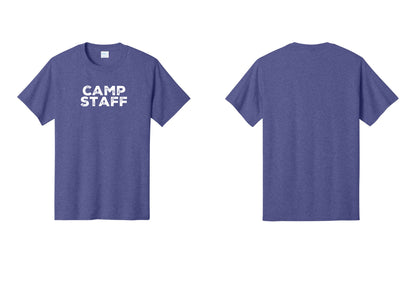 NYC Factory Camp Staff T-Shirt - Front Only - Heather Purple