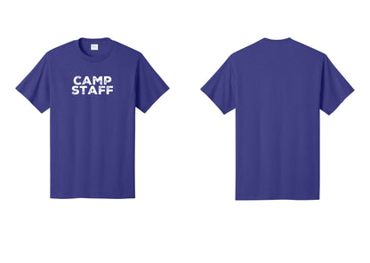 NYC Factory Camp Staff T-Shirt - Front Only - Purple