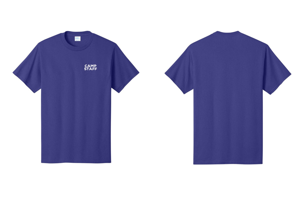 NYC Factory Camp Staff T-Shirt - Chest Only - Purple