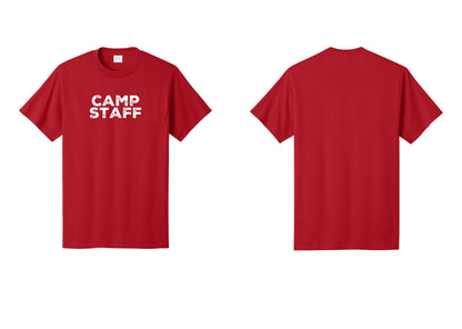 NYC Factory Camp Staff T-Shirt - Front Only - Red