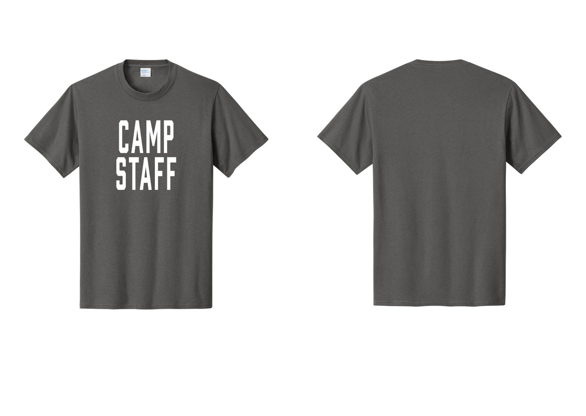 NYC Factory Unisex Camp Staff Classic T-Shirt - Front Only - Charcoal