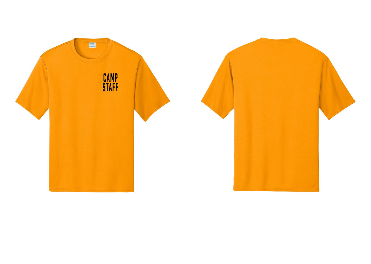 NYC Factory Camp Staff Performance T-Shirt (Classic) - Chest Only - Gold