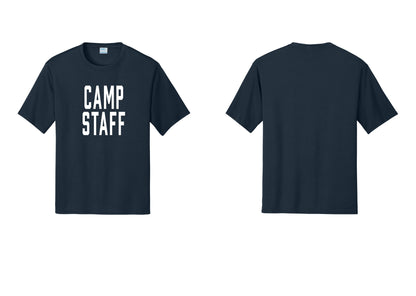 NYC Factory Camp Staff Performance T-Shirt (Classic) - Front Only - Navy