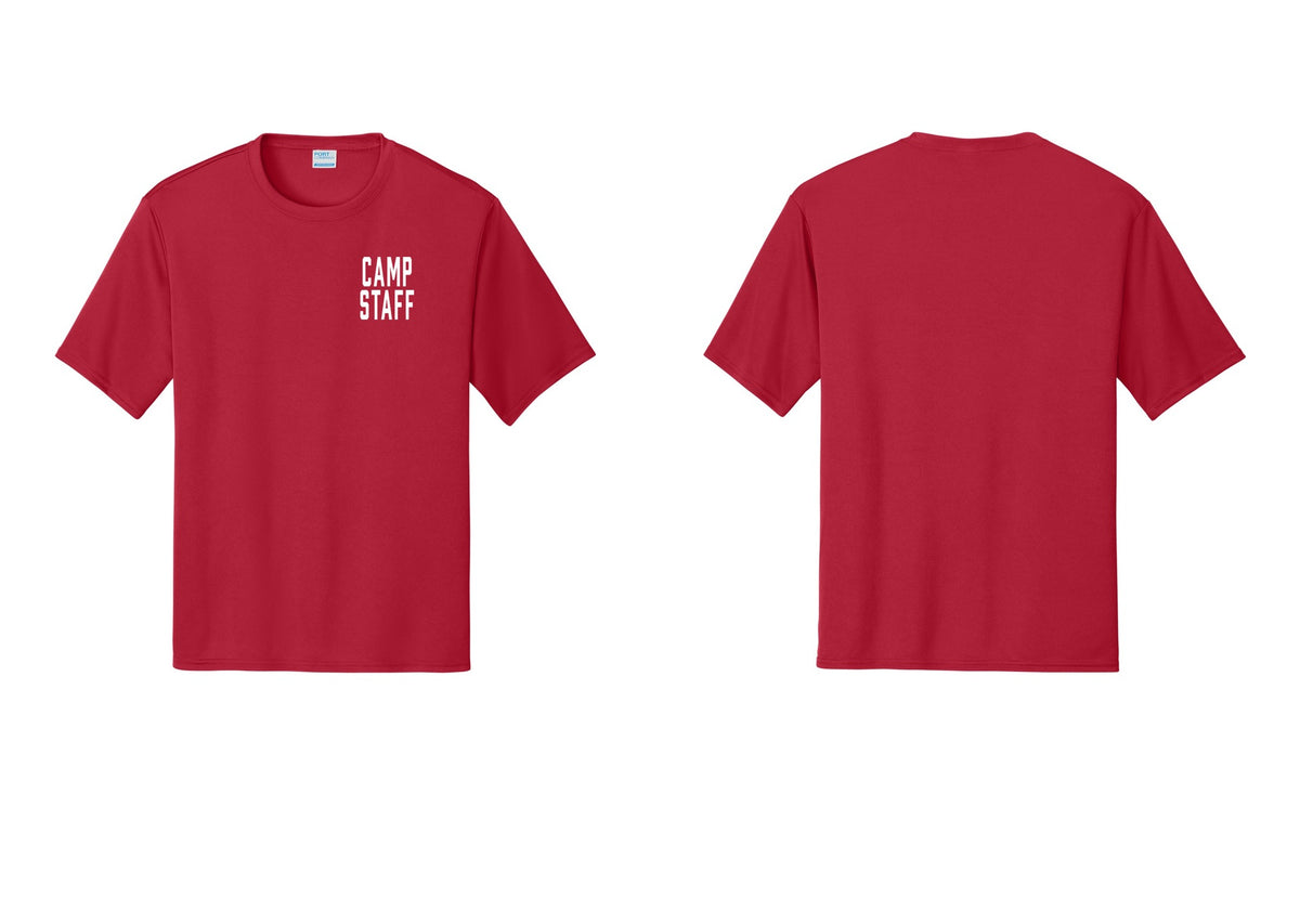 NYC Factory Camp Staff Performance T-Shirt (Classic) - Chest Only - Red