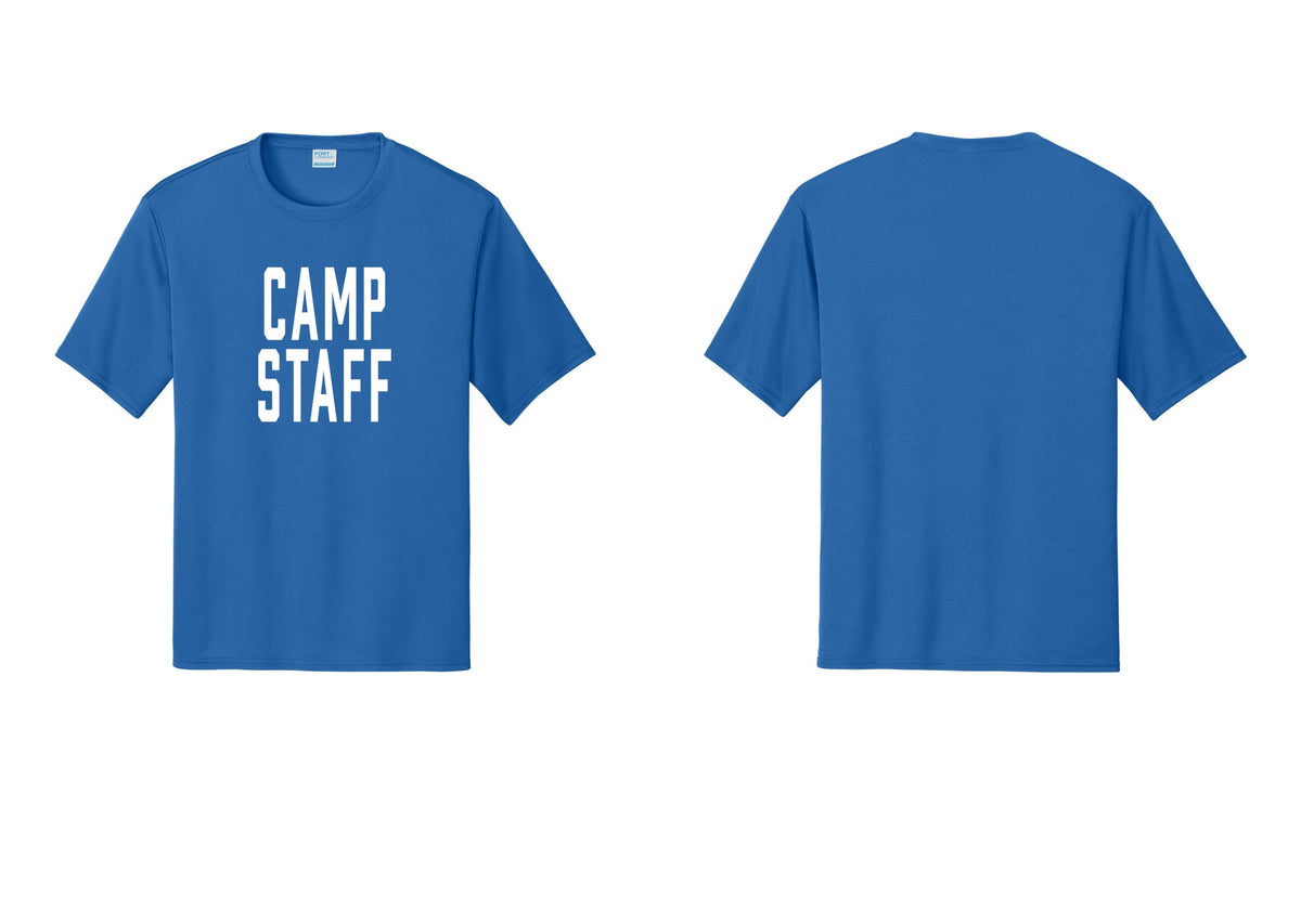 NYC Factory Camp Staff Performance T-Shirt (Classic) - Front Only - Royal