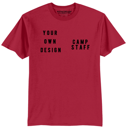 Professional Men’s Staff Tee | Double-Sided High-Visibility Print