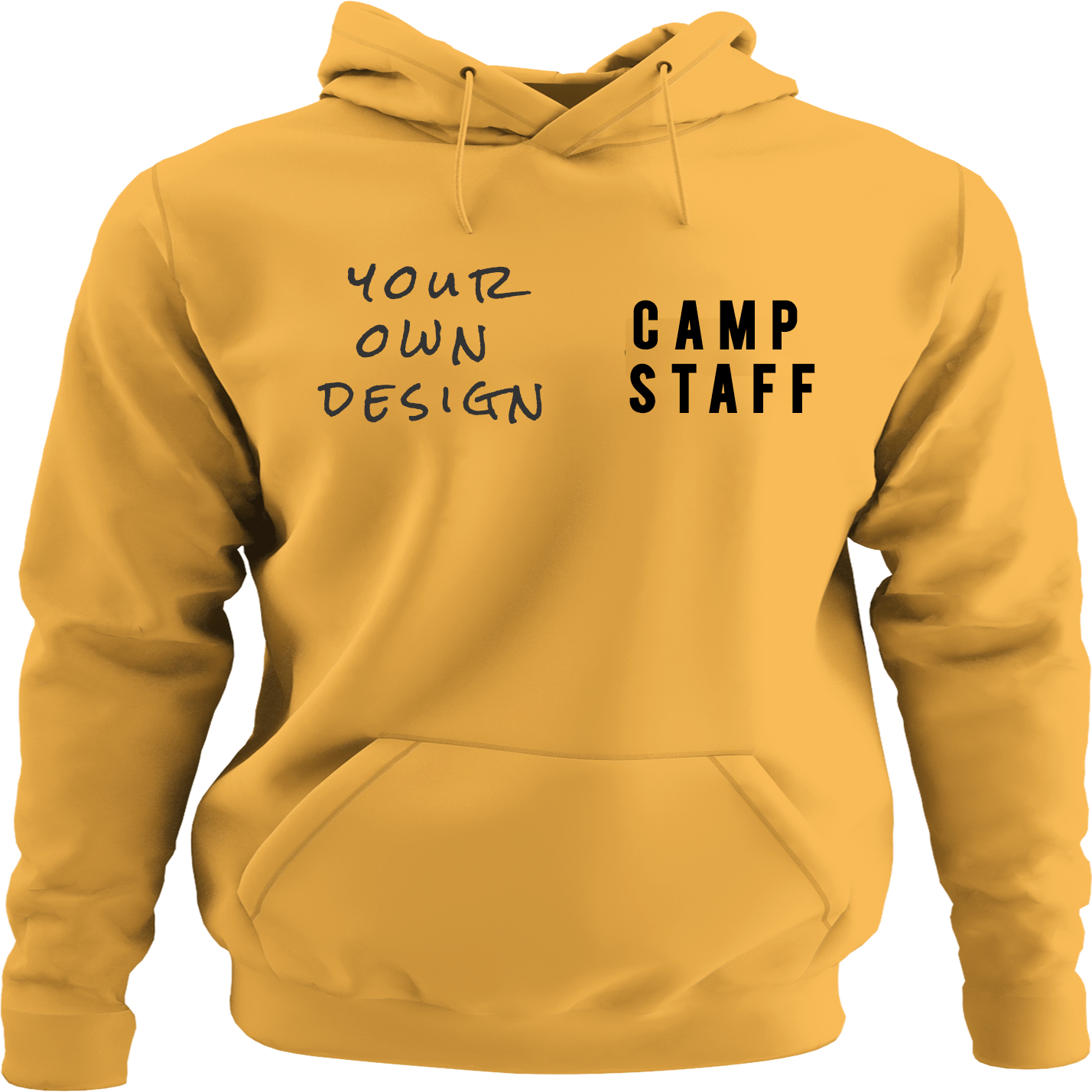 NYC FACTORY Mens EVENT STAFF Cotton Fleece Pullover Hoodie Sweatshirt