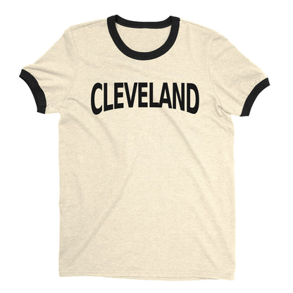 Cleveland Ringer Tee — Natural