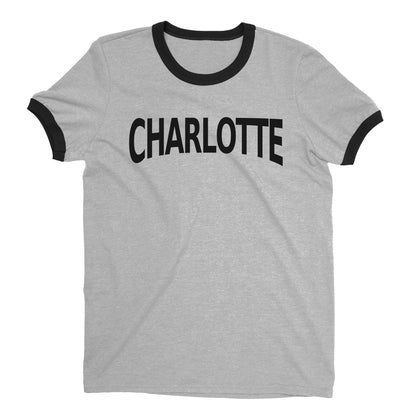 Charlotte Ringer Tee — Heather Gray