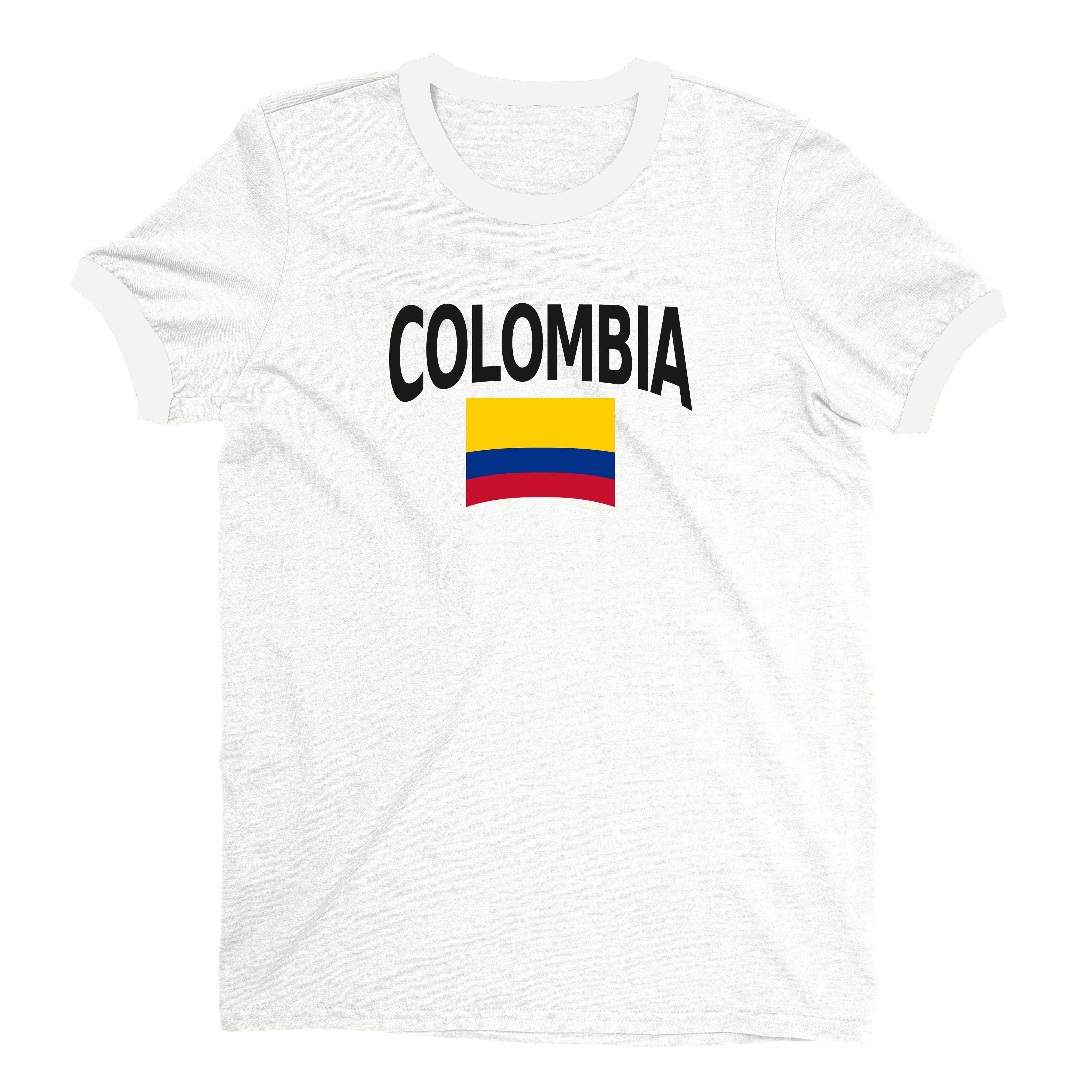 Colombia World Cup Plain Tee Unisex T-Shirt -- NYC Factory