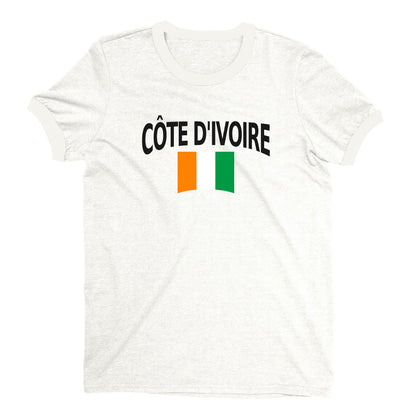 Ivory Coast World Cup Plain Tee Unisex T-Shirt -- NYC Factory