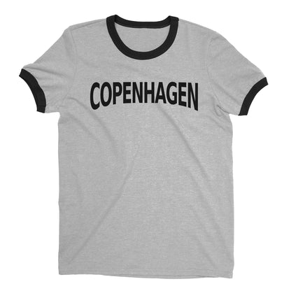 Copenhagen Ringer Tee — Heather Gray