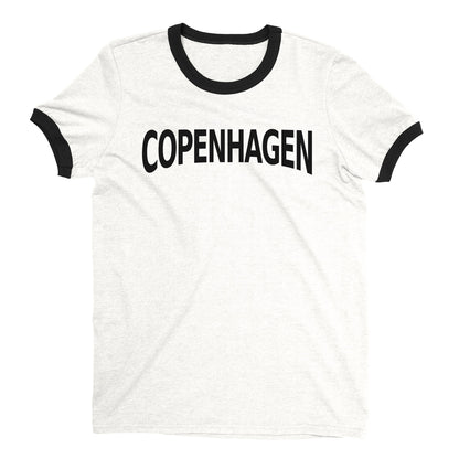 Copenhagen Ringer Tee — White