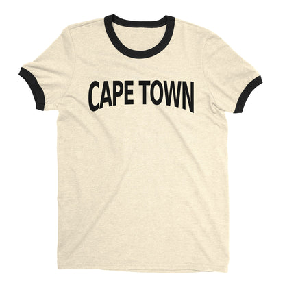 Cape Town Ringer Tee — Natural