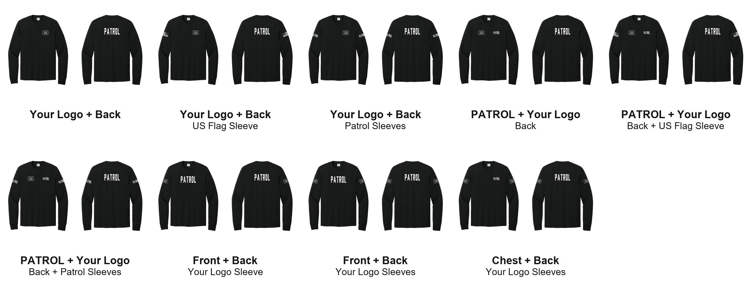 PATROL print layouts