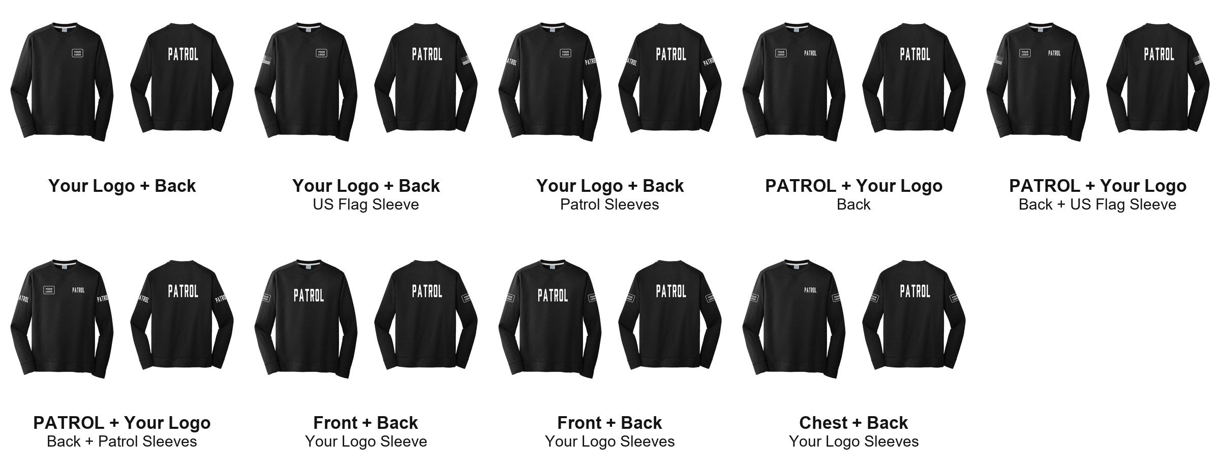 PATROL print layouts