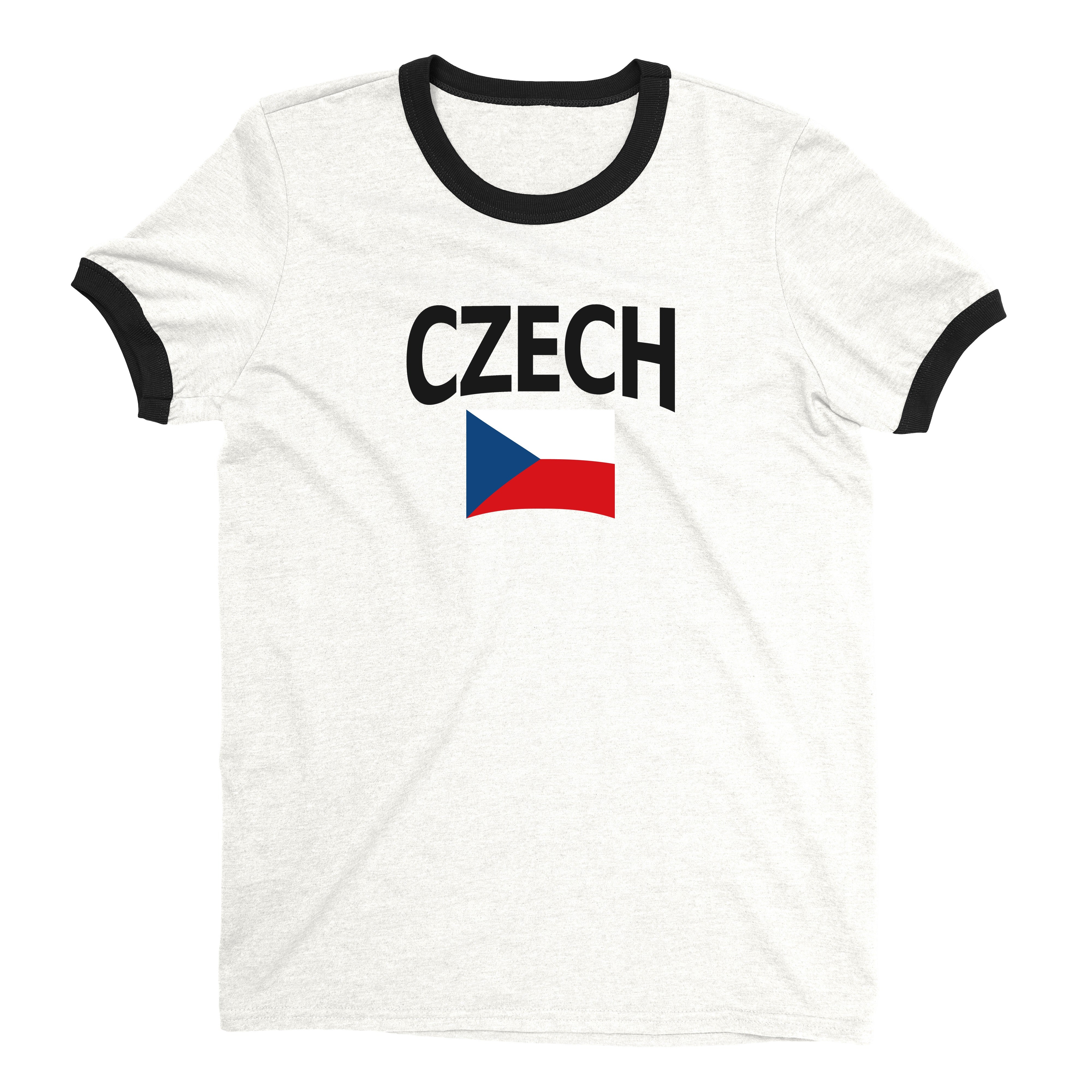 Czech Republic World Cup Ringer Tee Unisex T-Shirt -- NYC Factory