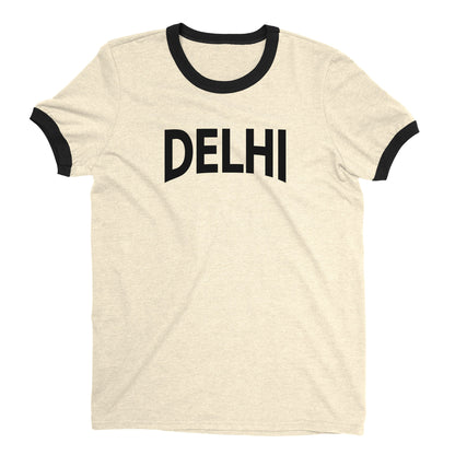 Delhi Ringer Tee — Natural
