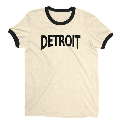 Detroit Ringer Tee — Natural
