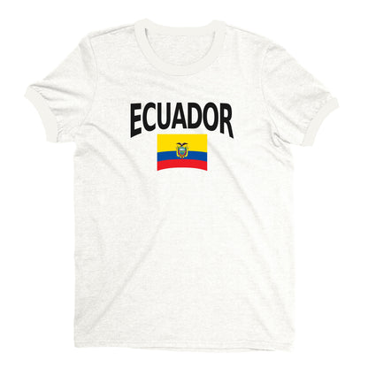 Ecuador World Cup Plain Tee Unisex T-Shirt -- NYC Factory