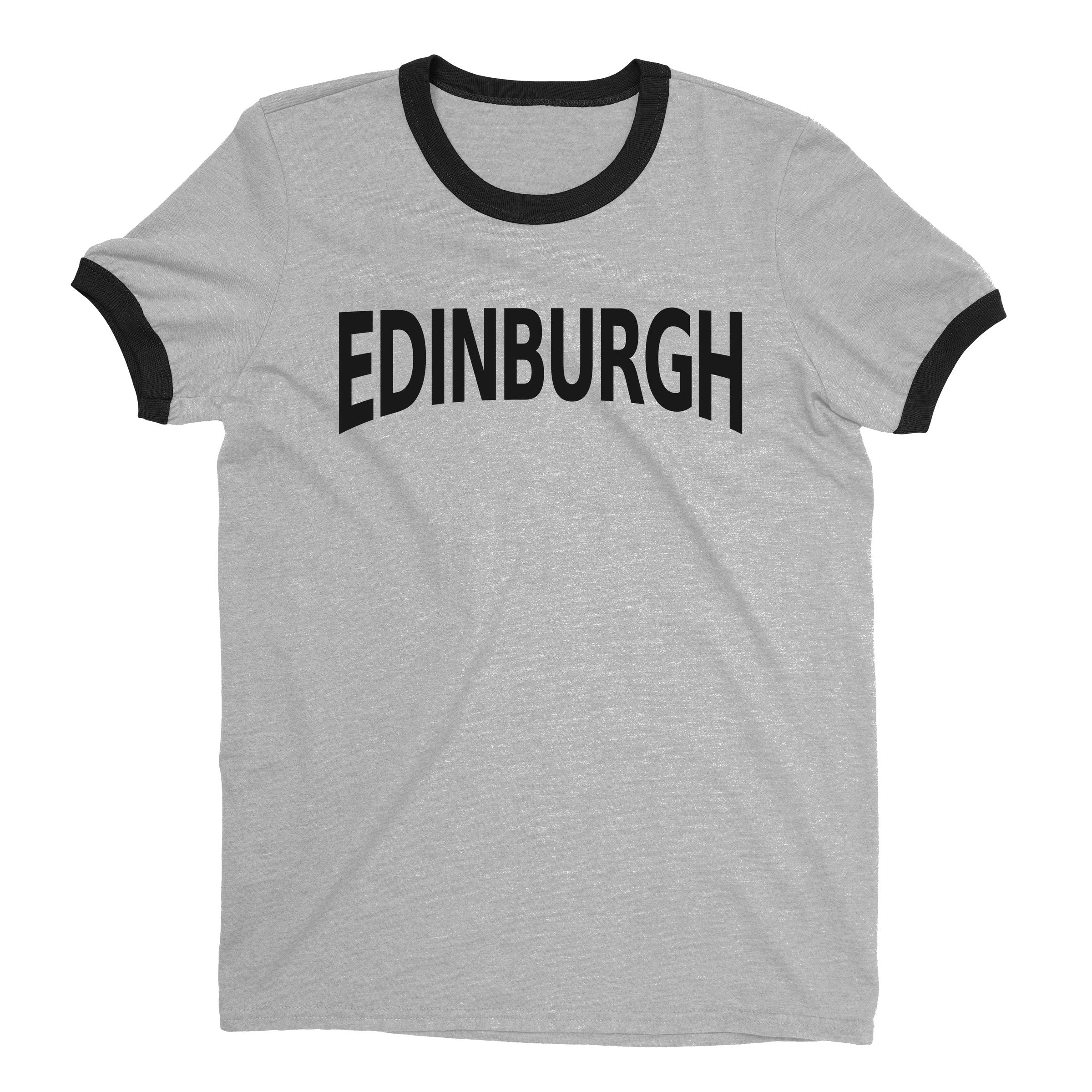 Edinburgh Ringer Tee — Heather Gray
