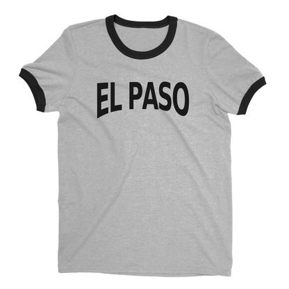 El Paso Ringer Tee — Heather Gray
