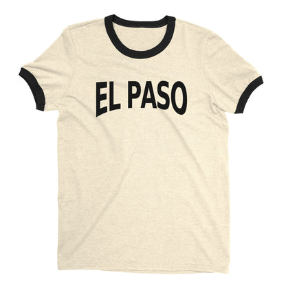 El Paso Ringer Tee — Natural