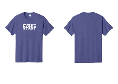 NYC Factory Event Staff T-Shirt - Front Only - Heather Purple